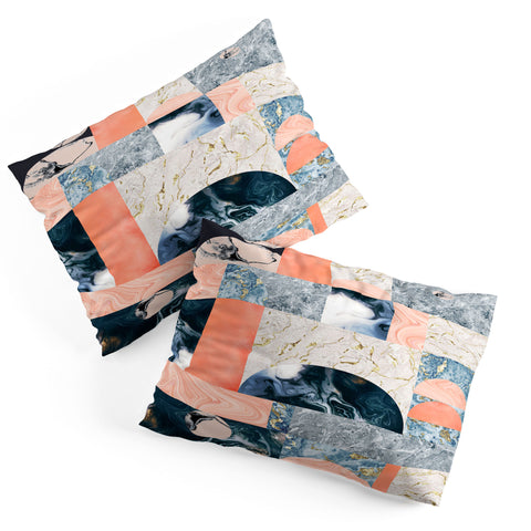 83 Oranges Marble and Lust Pillow Shams