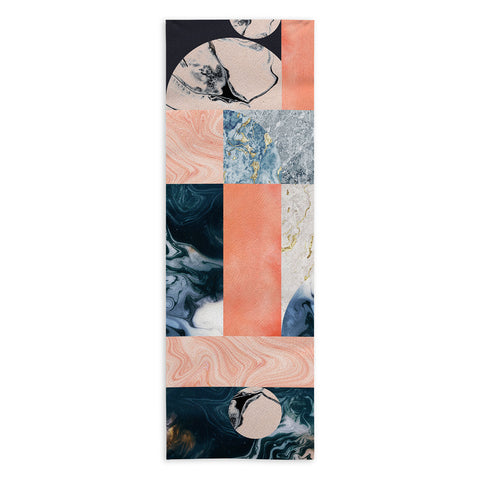 83 Oranges Marble and Lust Yoga Towel