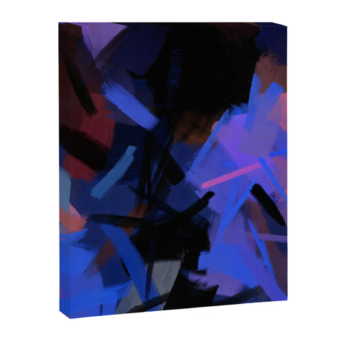 83 Oranges Midnight Sparks Art Canvas