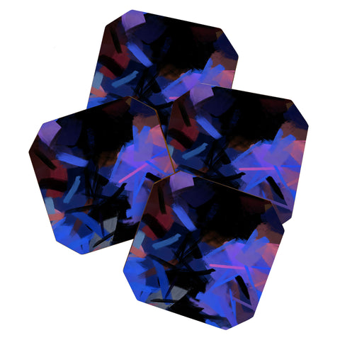 83 Oranges Midnight Sparks Coaster Set