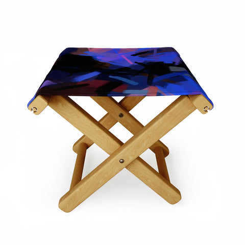 83 Oranges Midnight Sparks Folding Stool
