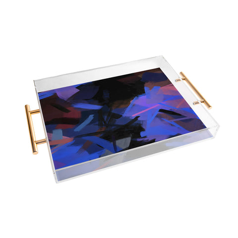 83 Oranges Midnight Sparks Acrylic Tray