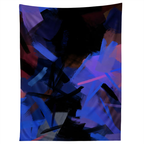 83 Oranges Midnight Sparks Tapestry