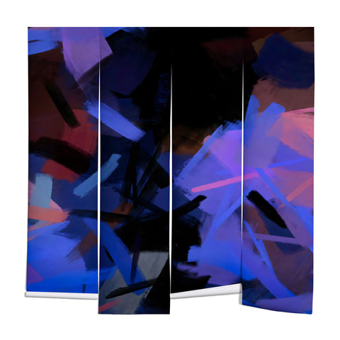 83 Oranges Midnight Sparks Wall Mural
