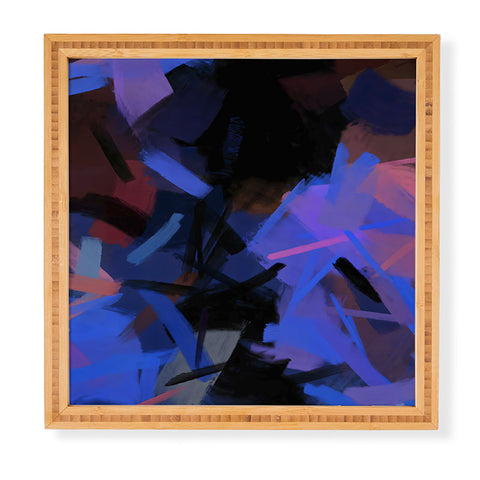 83 Oranges Midnight Sparks Framed Wall Art