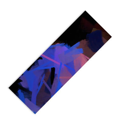 83 Oranges Midnight Sparks Yoga Mat