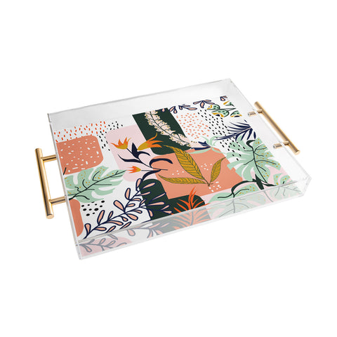 83 Oranges Mood Acrylic Tray