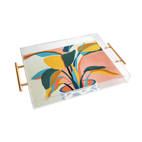 83 Oranges Nature Does Not Hurry Yet Acrylic Tray