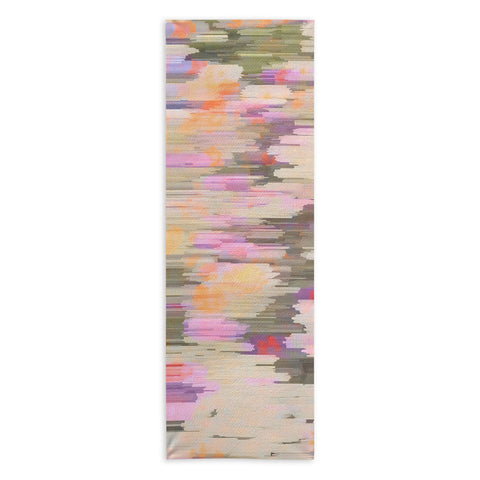 83 Oranges Pastel Nature Haze Yoga Towel