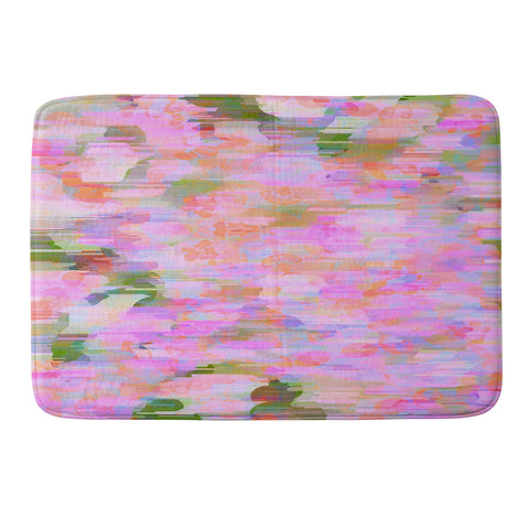 83 Oranges Pink Haze Memory Foam Bath Mat