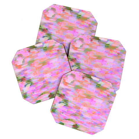 83 Oranges Pink Haze Coaster Set