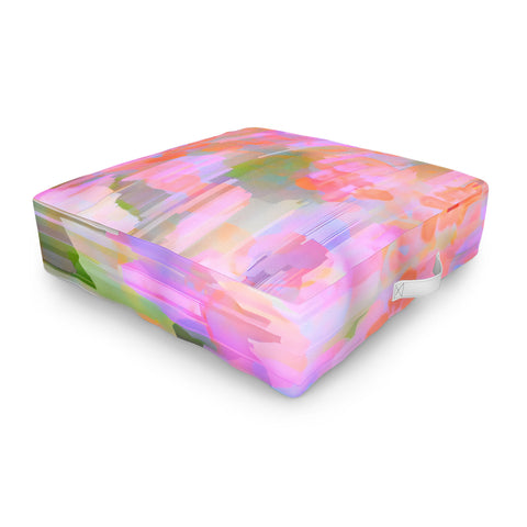 83 Oranges Pink Haze Outdoor Floor Cushion