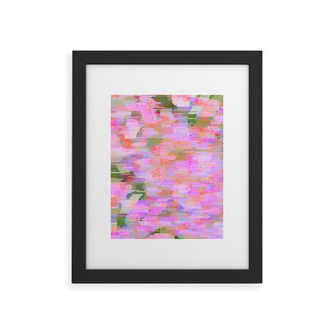 83 Oranges Pink Haze Framed Art Print