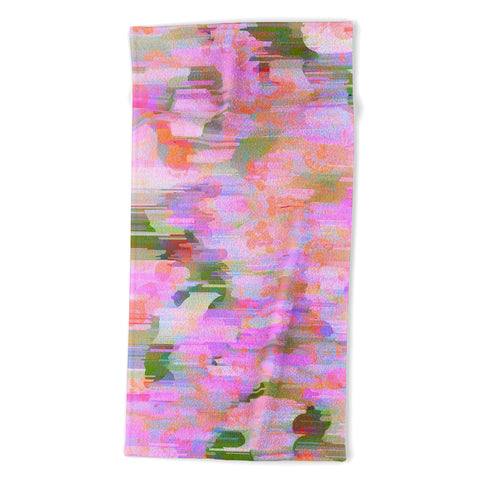 83 Oranges Pink Haze Beach Towel