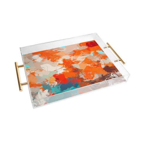 83 Oranges Pleasure Acrylic Tray