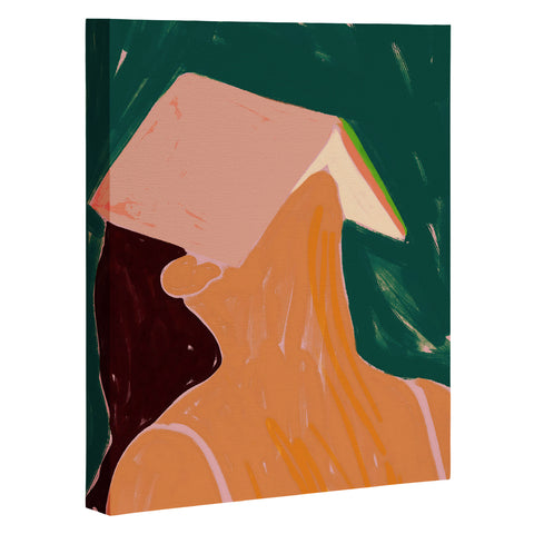 83 Oranges Reading Between The Lines Art Canvas