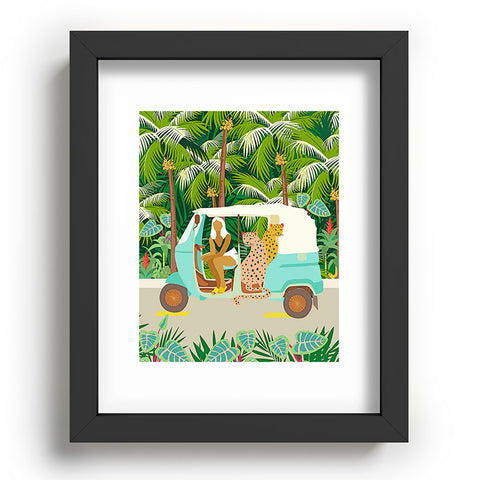 83 Oranges Rikshaw ride Recessed Framing Rectangle