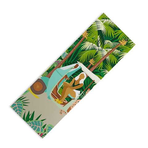 83 Oranges Rikshaw ride Yoga Mat