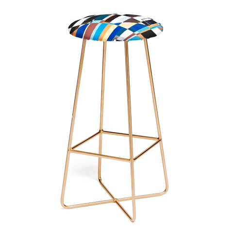 83 Oranges Scandinavian Earth Bar Stool