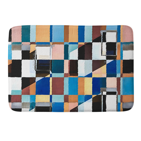 83 Oranges Scandinavian Earth Memory Foam Bath Mat