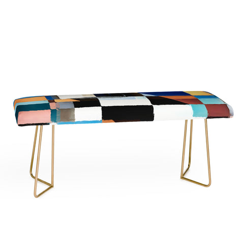 83 Oranges Scandinavian Earth Bench