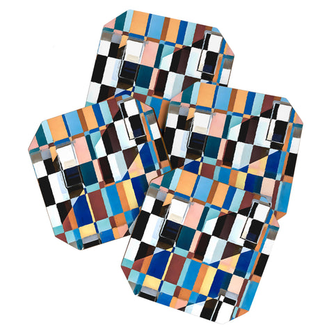 83 Oranges Scandinavian Earth Coaster Set