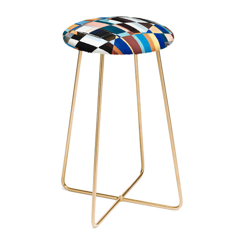 83 Oranges Scandinavian Earth Counter Stool