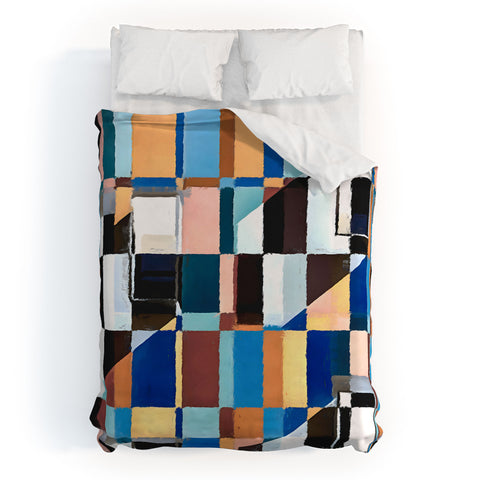 83 Oranges Scandinavian Earth Duvet Cover