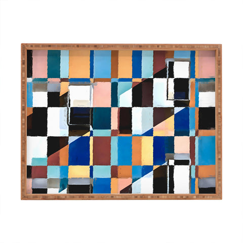 83 Oranges Scandinavian Earth Rectangular Tray