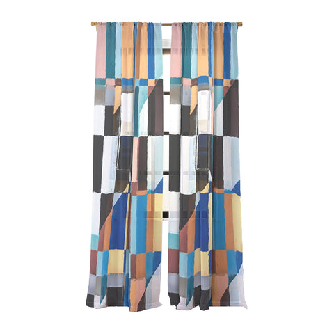 83 Oranges Scandinavian Earth Sheer Non Repeat