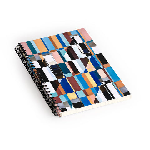 83 Oranges Scandinavian Earth Spiral Notebook
