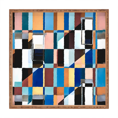 83 Oranges Scandinavian Earth Square Tray