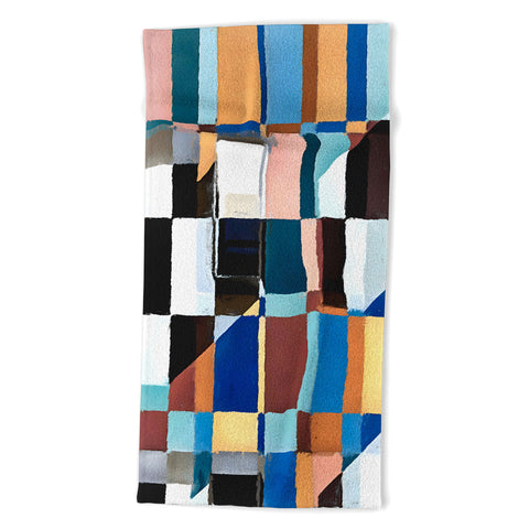 83 Oranges Scandinavian Earth Beach Towel