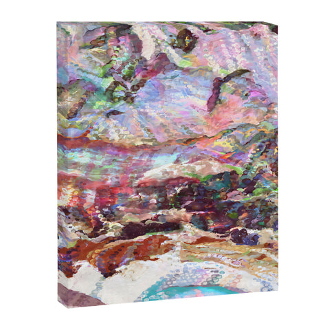 83 Oranges Sequin Haze Art Canvas