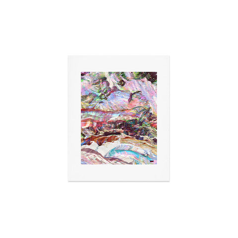83 Oranges Sequin Haze Art Print