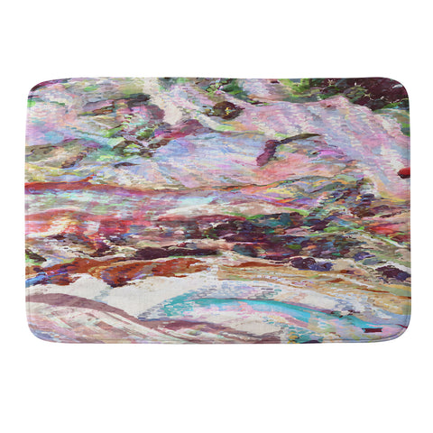 83 Oranges Sequin Haze Memory Foam Bath Mat