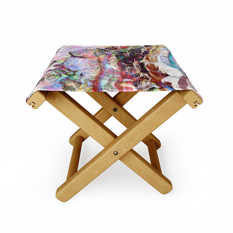 83 Oranges Sequin Haze Folding Stool