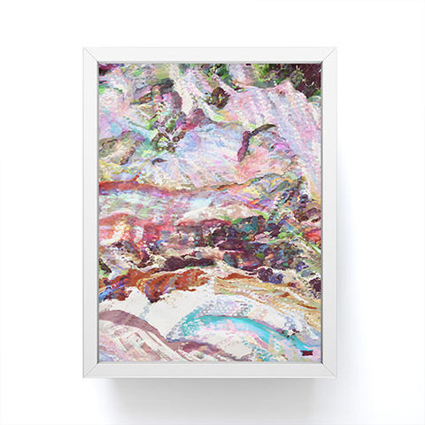 83 Oranges Sequin Haze Framed Mini Art Print
