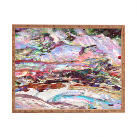 83 Oranges Sequin Haze Rectangular Tray