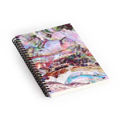 83 Oranges Sequin Haze Spiral Notebook