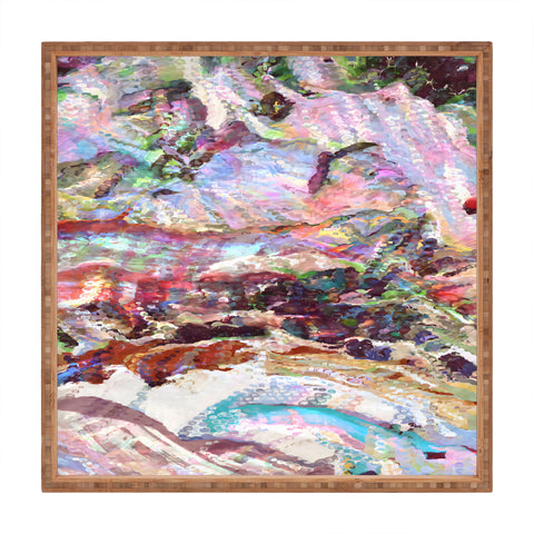 83 Oranges Sequin Haze Square Tray
