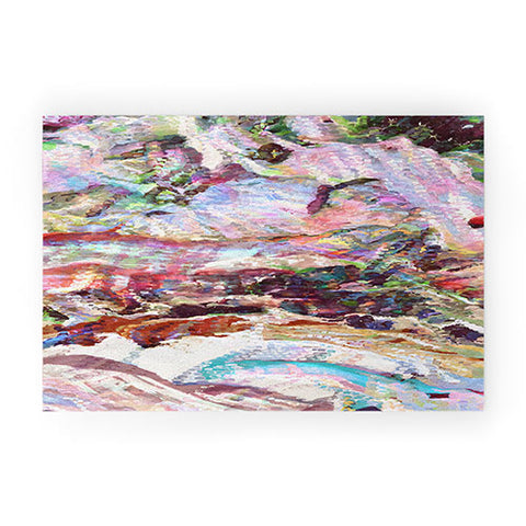 83 Oranges Sequin Haze Welcome Mat