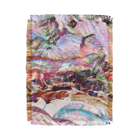 83 Oranges Sequin Haze Throw Blanket