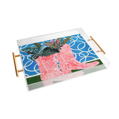 83 Oranges Shoe Planters Acrylic Tray