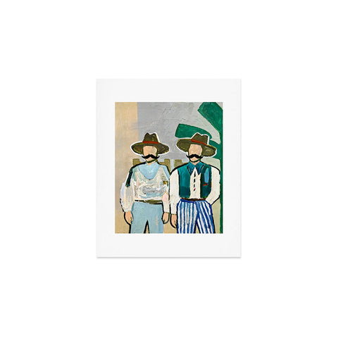 83 Oranges Side By Side Cowboy Edition Art Print