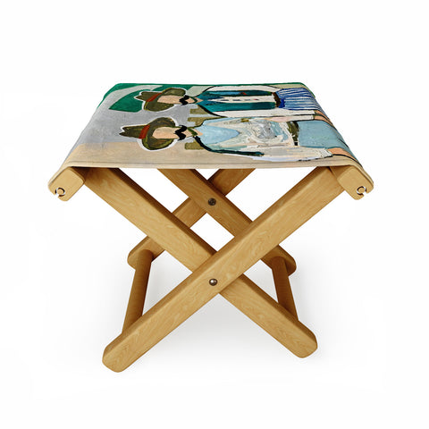 83 Oranges Side By Side Cowboy Edition Folding Stool