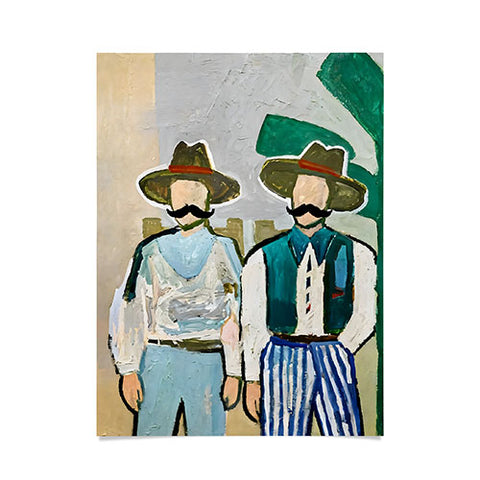 83 Oranges Side By Side Cowboy Edition Poster