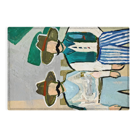 83 Oranges Side By Side Cowboy Edition Outdoor Rug