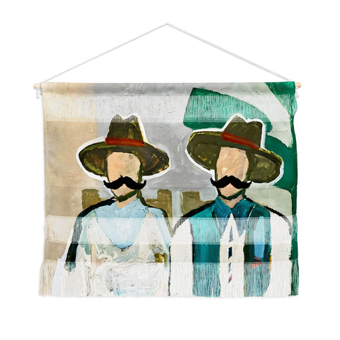83 Oranges Side By Side Cowboy Edition Wall Hanging Landscape