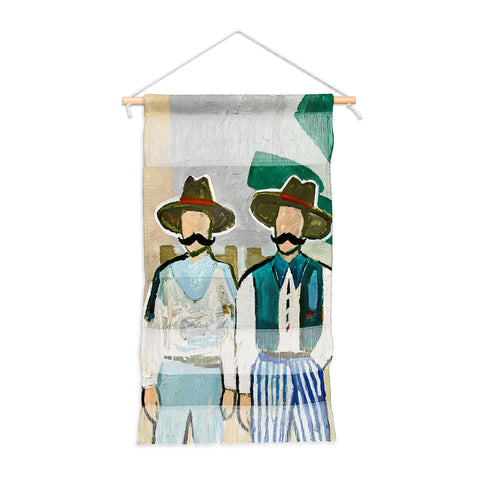83 Oranges Side By Side Cowboy Edition Wall Hanging Portrait